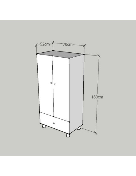 REGINA Tall Salon Cupboard - Bella Diamond Collection