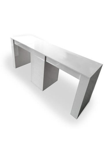 TORINO Two Station Nail Desk – Bella Diamond Collection