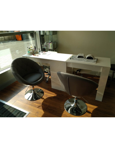 TORINO Two Station Nail Desk – Bella Diamond Collection