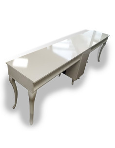 QUATTRO Four Station Nail Desk – Bella Diamond Collection