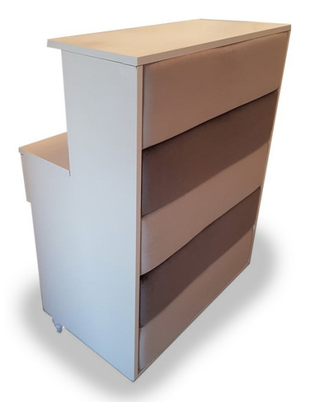 CIOCCOLATO Reception Desk - Bella Diamond Collection