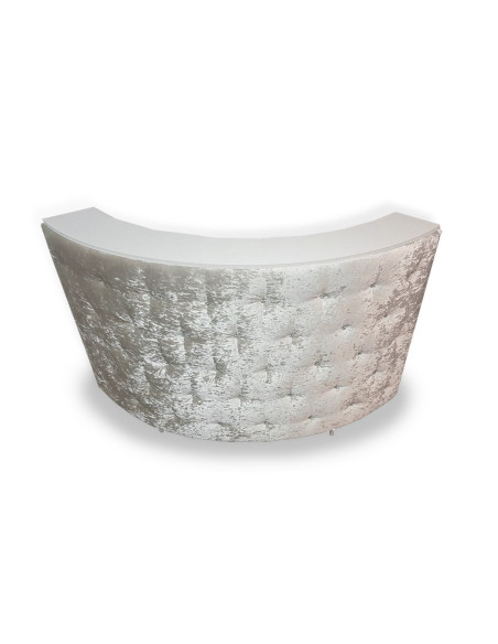 MARMO Salon Reception Desk – Bella Diamond Collection