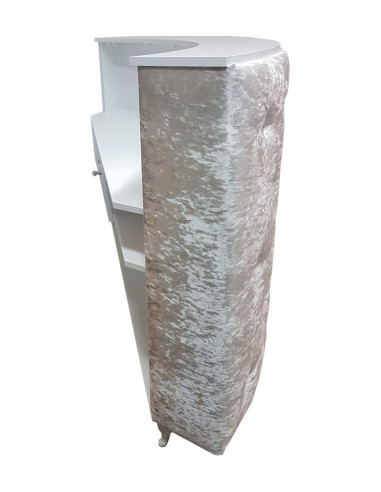 MARMO Salon Reception Desk – Bella Diamond Collection