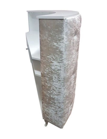 MARMO Salon Reception Desk – Bella Diamond Collection