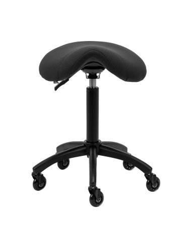 Gabbiano hairdressing stool D032 black