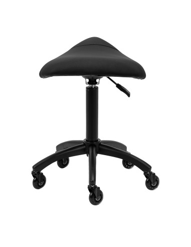 Gabbiano hairdressing stool D032 black
