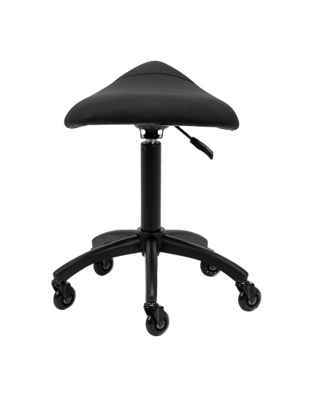 Gabbiano hairdressing stool D032 black
