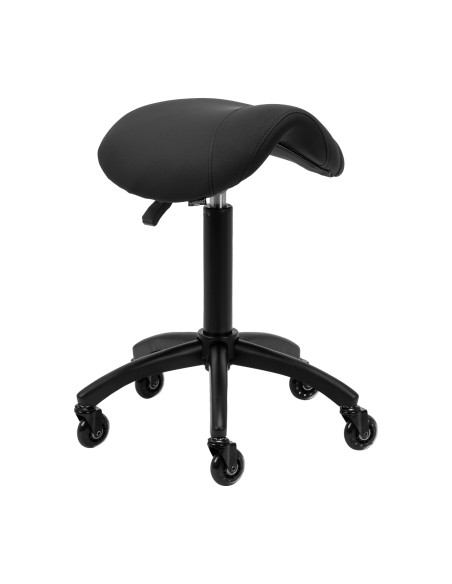 Gabbiano hairdressing stool D032 black