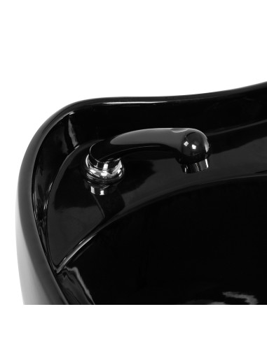 Gabbiano Salon washbasin unit Sylvia black