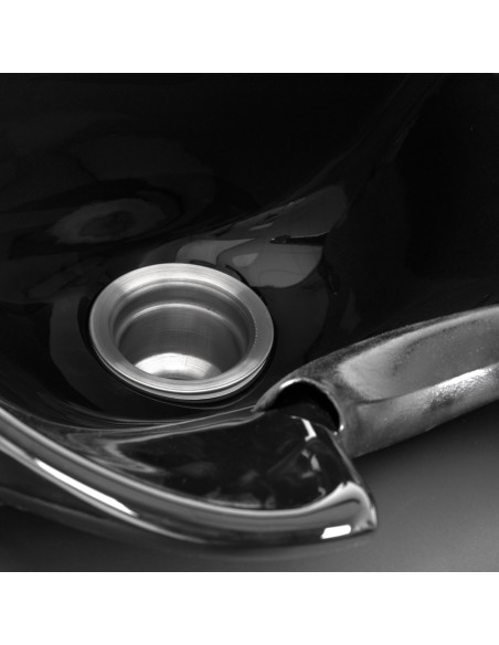 Gabbiano Salon washbasin unit Carmen black