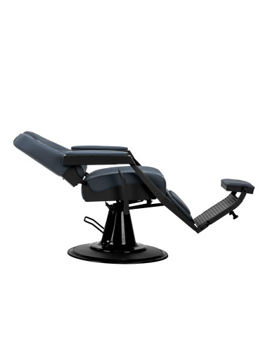 Gabbiano barber chair Bruno with black frame Graphite