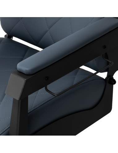 Gabbiano barber chair Bruno with black frame Graphite