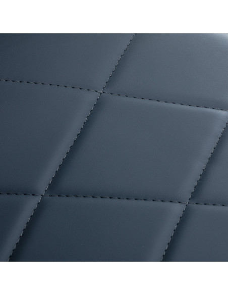 Gabbiano barber chair Bruno with black frame Graphite