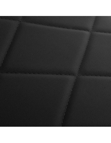 Gabbiano barber chair Bruno with black frame Black