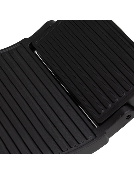 Gabbiano barber chair Bruno with black frame Brown