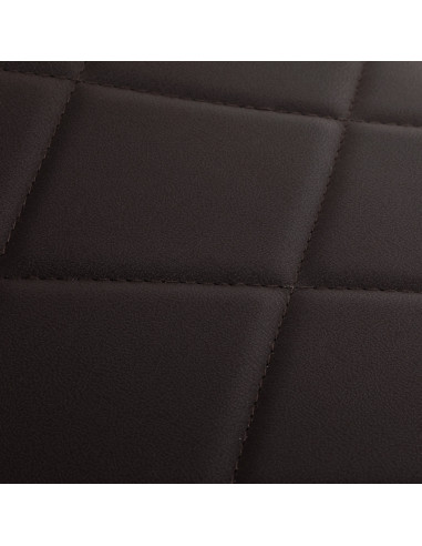 Gabbiano barber chair Bruno with black frame Brown