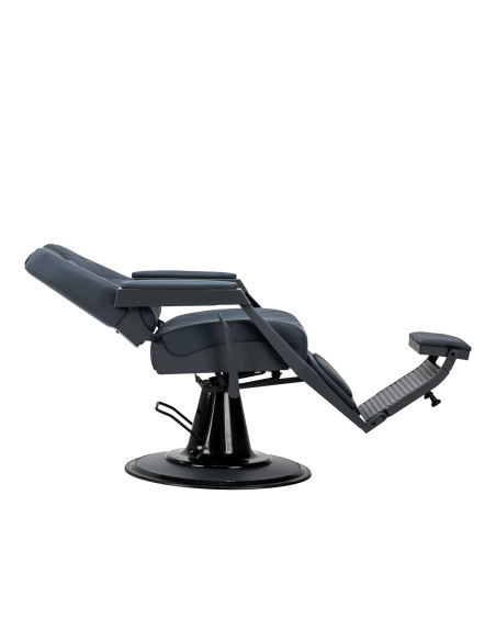 Gabbiano barber chair Bruno with graphite frame Graphite