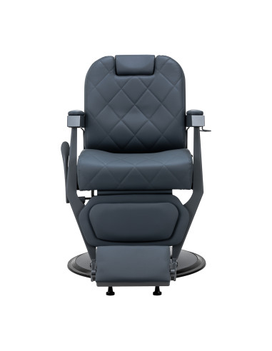 Gabbiano barber chair Bruno with graphite frame Graphite