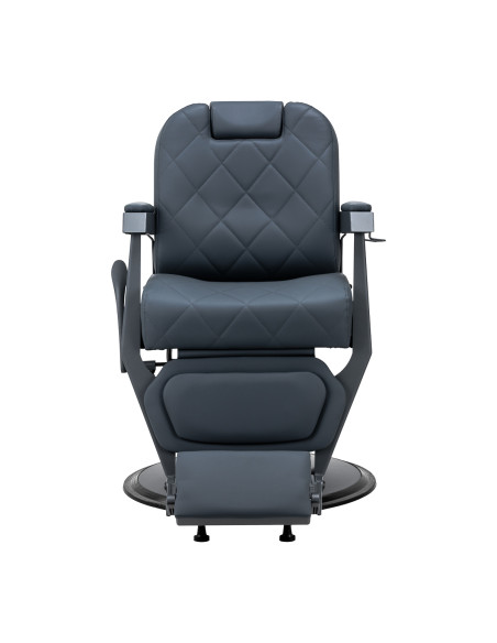 Gabbiano barber chair Bruno with graphite frame Graphite