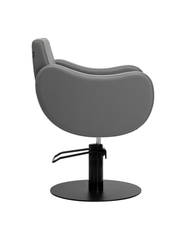 Gabbiano Styling chair Sewilla Gray black base