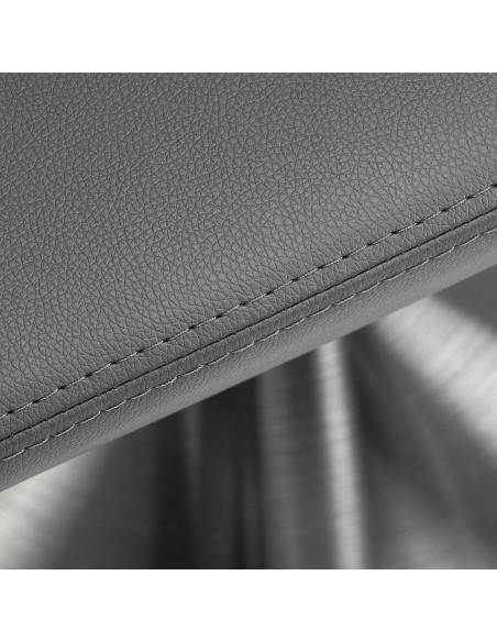 Gabbiano Styling chair Sewilla Gray INOX base