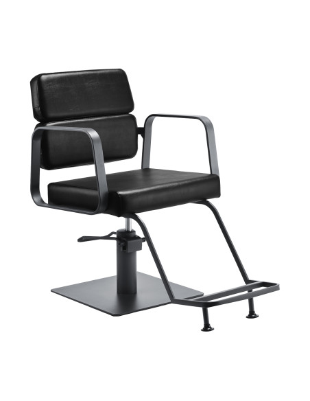 Gabbiano Styling chair Porto gray black