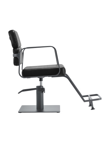 Gabbiano Styling chair Porto gray black