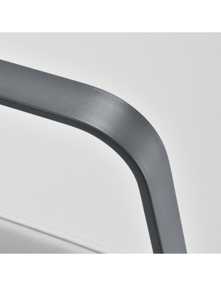 Gabbiano Styling chair Porto gray white