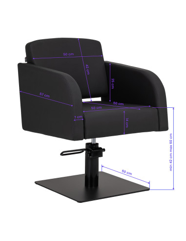 Gabbiano Elda Styling chair black