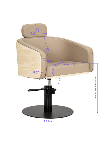 Gabbiano Wratislavia Styling chair beige