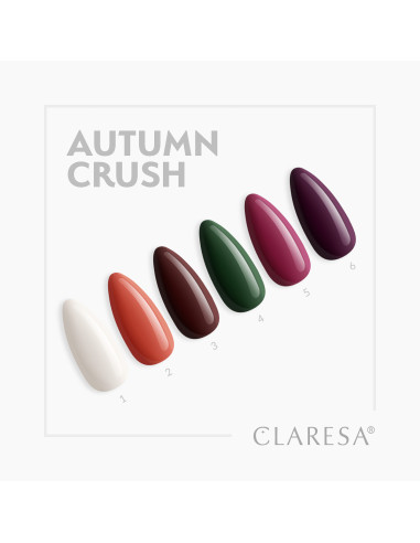 CLARESA HYBRID NAIL POLISH AUTUMN CRUSH 1 5G
