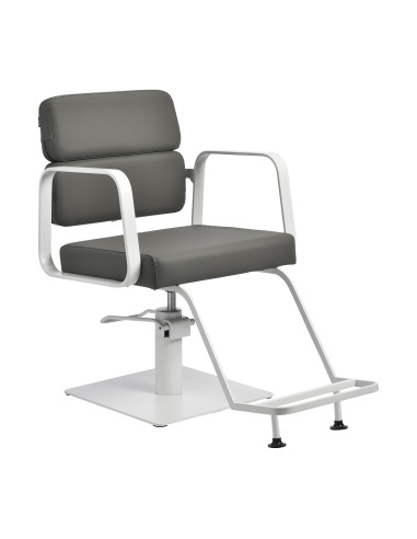 Gabbiano Styling chair Porto white gray