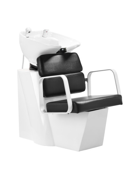 Gabbiano Porto hair wash unit white black