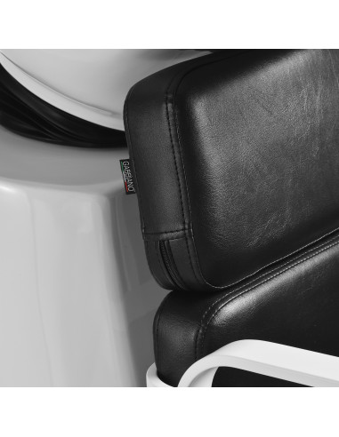 Gabbiano Porto hair wash unit white black