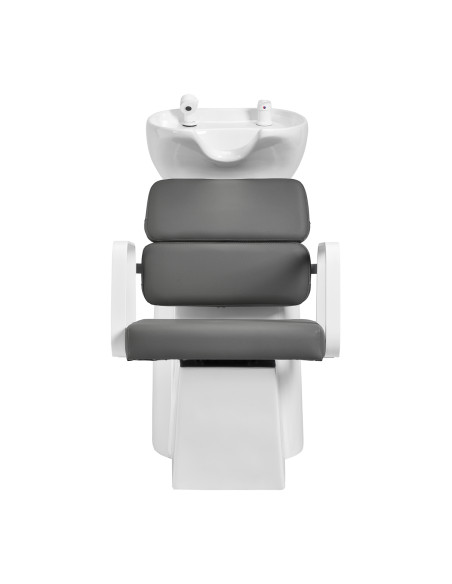 Gabbiano Porto hair wash unit white grey