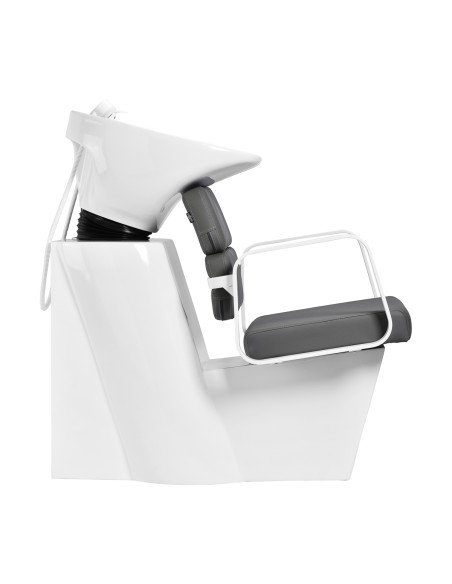 Gabbiano Porto hair wash unit white grey