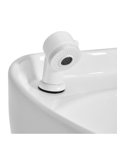 Gabbiano Porto hair wash unit white grey