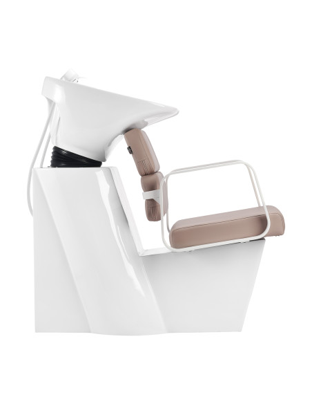 Gabbiano Porto hair wash unit white beige