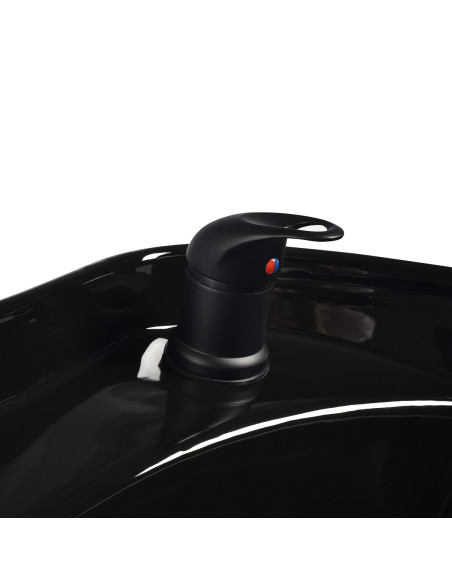 Gabbiano Porto hair wash unit black  orange