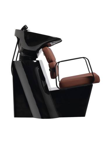 Gabbiano Porto hair wash unit black chocolate