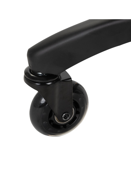 Gabbiano hairdressing stool D026 black