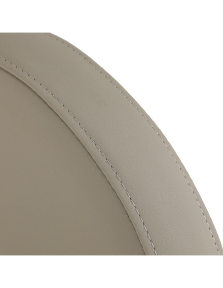 Gabbiano hairdressing stool D026 grey-beige