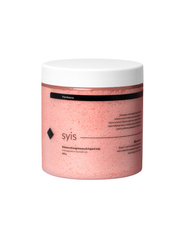 Syis Pink Balance – pink magnesium salt for foot baths 600 g