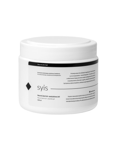 Syis NeuroCalm Gel – Peptide Gel for Manual Massage, Sonophoresis and Iontophoresis 500 ml