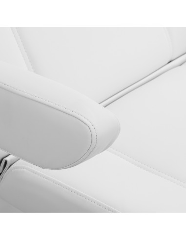 Azzurro Lux 4m white Beauty bed with cradle