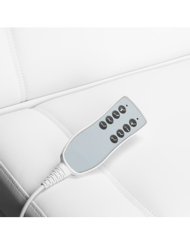 Azzurro Lux 4m white Beauty bed with cradle