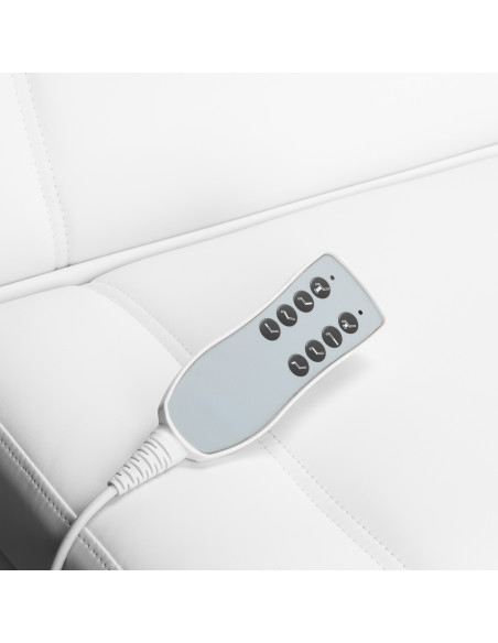 Azzurro Lux 4m white Beauty bed with cradle