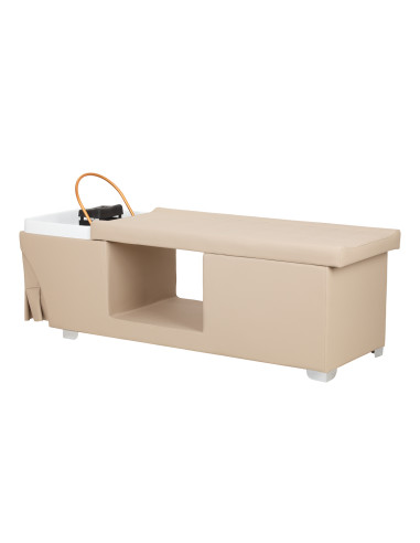 Gabbiano Head Spa Maldives Salon washbasin bed beige