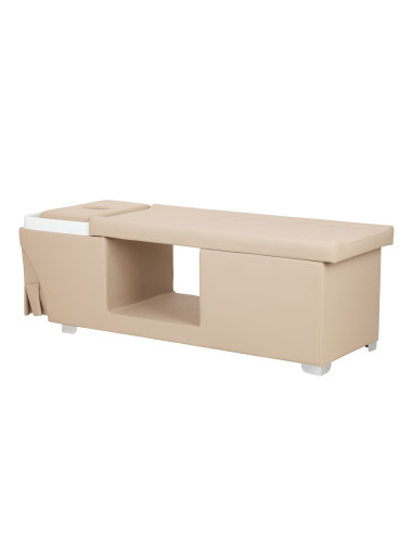 Gabbiano Head Spa Maldives Salon washbasin bed beige