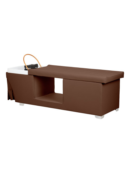 Gabbiano Head Spa Maldives Salon washbasin bed brown